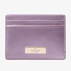 Kate Spade Kenzie Boxed Small Cardholder in Quartz Pink